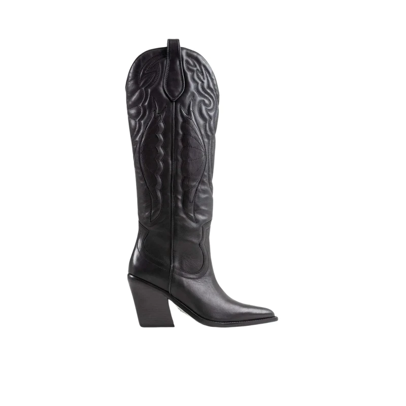 Image of Bronx Womens long boots Bronx New-kole western Noir Female 36