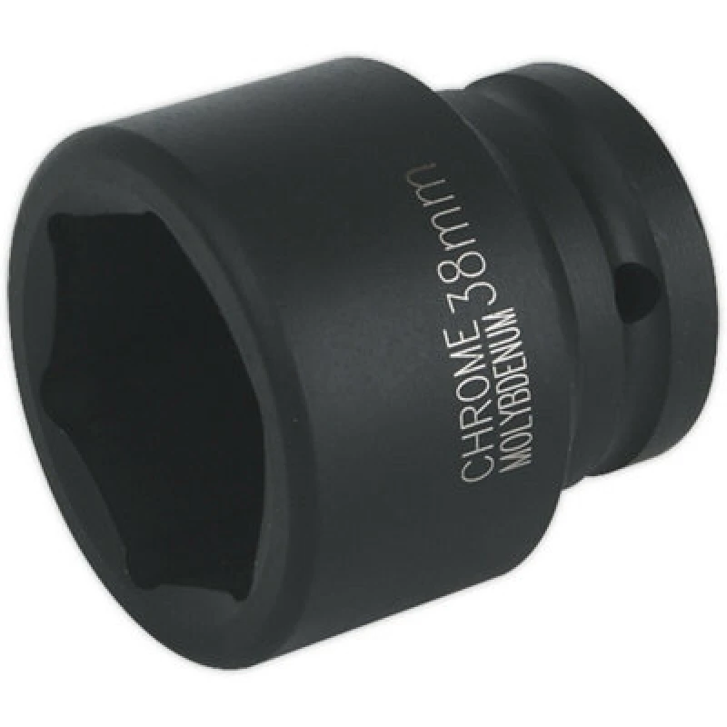 Image of Loops 38mm Forged Impact Socket - 3/4" Sq Drive - Chromoly Impact Wrench Socket Multi