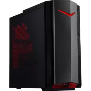 Image of Acer Nitro 50 N50-640 Gaming Tower - 1280 HDD+SSD - Black / Red