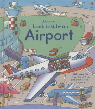 Image of Usborne Look inside an Airport by Rob Lloyd Jones Hardback