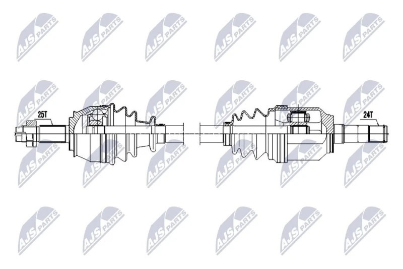 Image of NTY Drive shaft NTY NPW-FT-102
