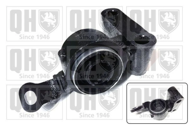 Image of QUINTON HAZELL Trailing arm / Suspension arm bush QUINTON HAZELL EMS8187