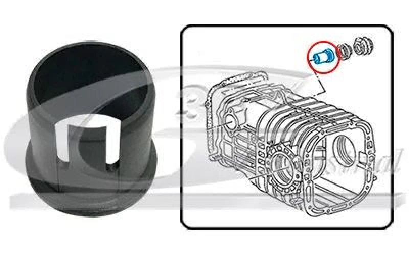 Image of 3RG Bush, selector- / shift rod 3RG 26732