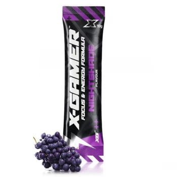 image of X-Gamer X-Shotz Nightshade (Grape Flavoured) Energy Formula - 10g