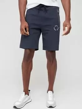 Image of BOSS Headlo 2 Jersey Shorts - Dark Blue, Dark Blue, Size 5XL, Men