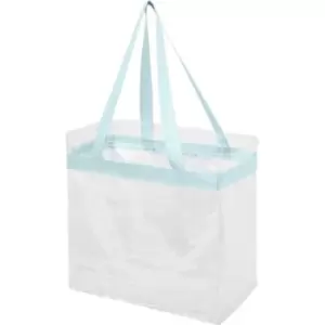Image of Bullet Hampton Tote (30.5 x 15.2 x 30.5 cm) (Powder Blue/Transparent)