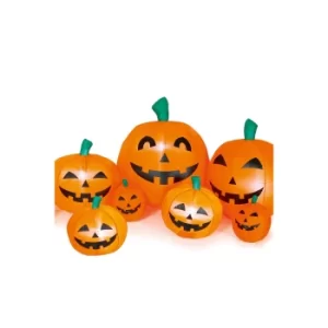 image of Premier Halloween Stacked Pumpkins Inflatable