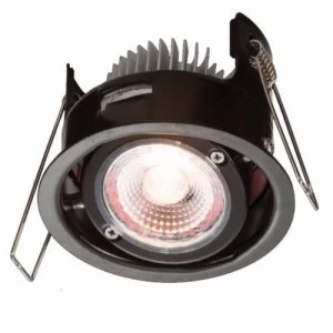 image of KnightsBridge ProKnight Tilted 8W IP65 LED Downlight With No Bezel - Cool White