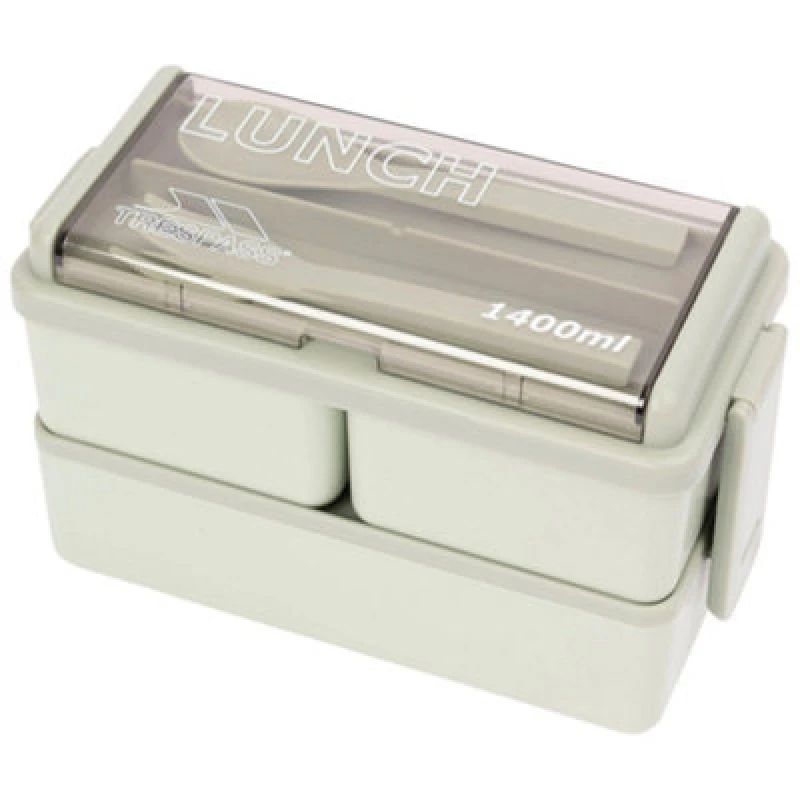 Image of Trespass Bento Lunch Box Green unisex