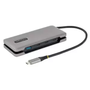 Image of StarTech.com 4-Port USB-C Hub - 1x USB-A & 3x USB-C Ports - USB 3.1 10Gbps - Bus Powered - USB Type C Hub w/ 9.8in/25cm Wrap-Around Cable - Portable U