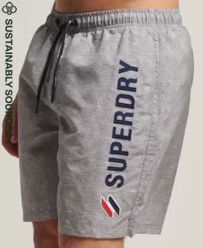 image of Superdry Code Applique 19" Swim Shorts