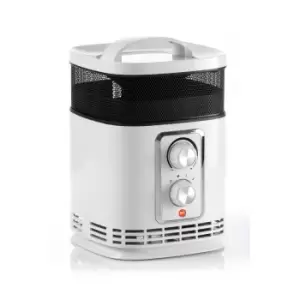 Image of Daewoo 1500W 360 Degree Fan Heater