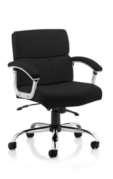 Image of Desire Medium Executive Chair Black With Arms
