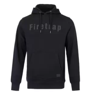 image of Firetrap Graphic OTH Hoodie - Black