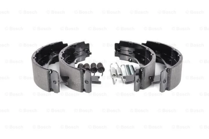 Image of Handbrake shoes Bosch 0 986 487 610