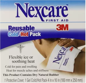 image of 3M Nexcare Reusable Hot and Cold Pack with Fixer Bandage