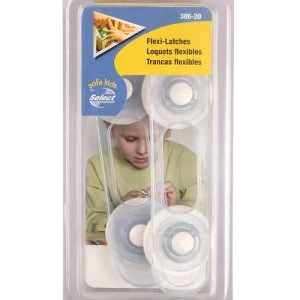 image of Select Hardware Safe Kids Flexi-Latches 120mm 2 Pack