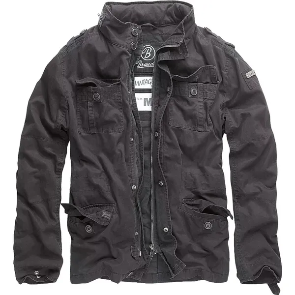 Image of Brandit Britannia Jacket Between-seasons Jacket Black XL Men
