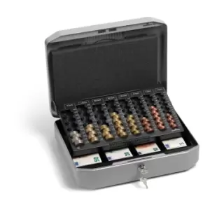 image of Durable Cash Box EuroBoxx Medium (Two Keys, Counting Board, Note Compartments)