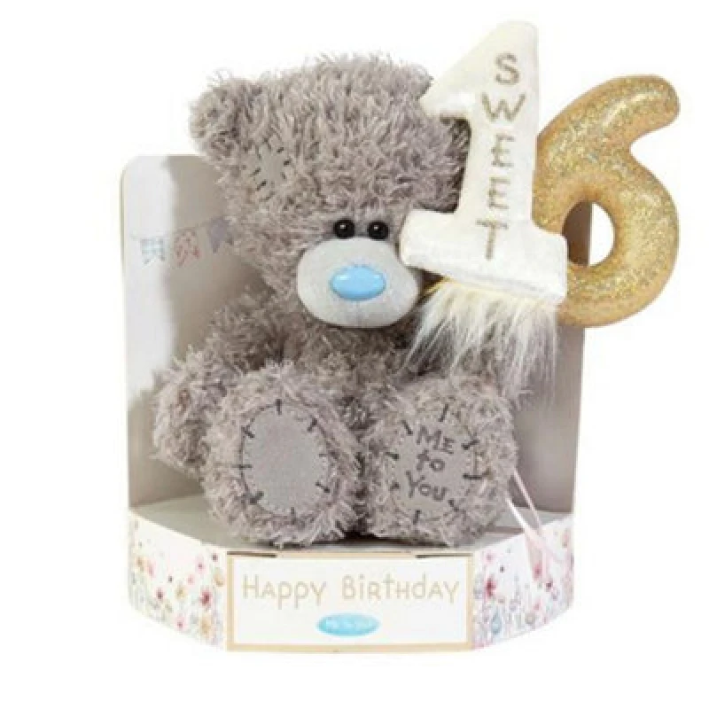Image of Me To You Tatty Teddy 16Th Birthday Plush 15Cm High