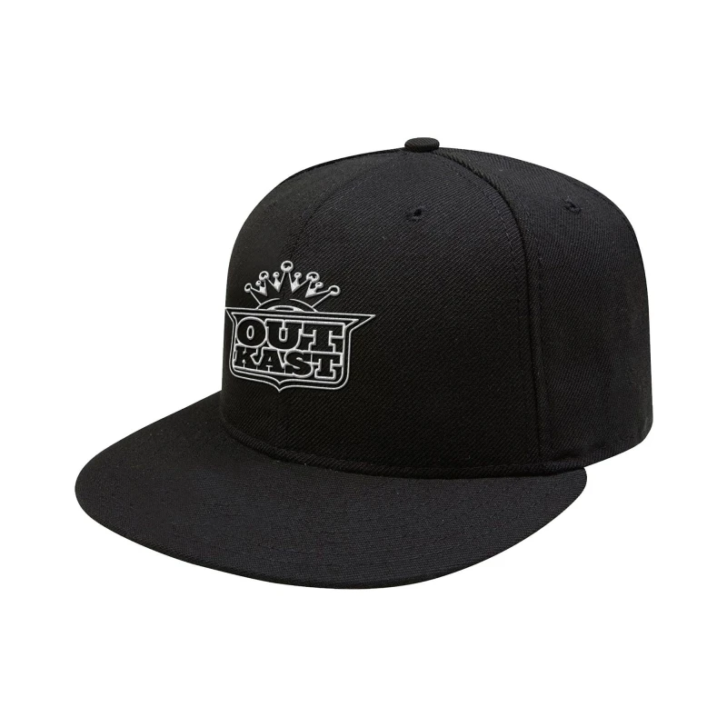 Image of Outkast Mens Imperial Crown Snapback Cap in Black Male One Size