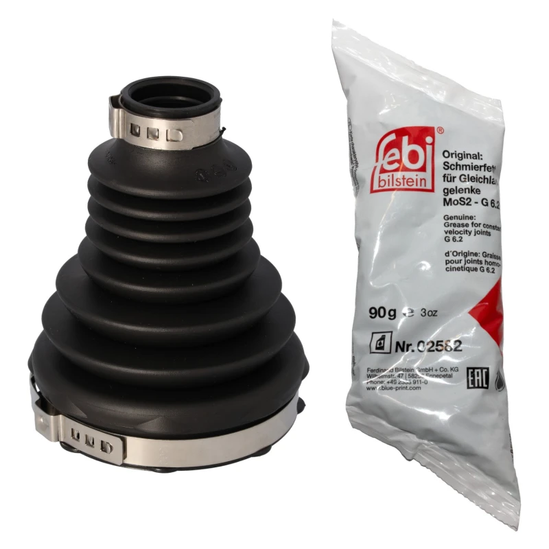 Image of FEBI BILSTEIN 194507 CV Boot transmission sided, Thermoplastic polyester elastomer Thermoplastic polyester elastomer Bellow,drive shaft (194)