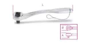 Image of Beta Tools 900E-HS/55 H-Safe Tethered 1/4" Drive Reversible Ratchet 009004880