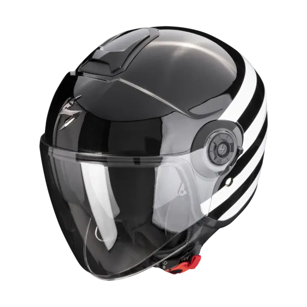 image of Scorpion Exo-City II Bee Black-White Jet helmet L