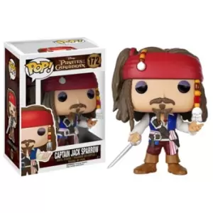 image of Disney Pirates of the Caribbean Jack Sparrow Pop! Vinyl Figure