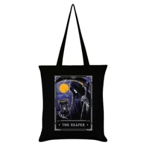 image of Deadly Tarot Legends The Reaper Tote Bag (One Size) (Black/Blue)