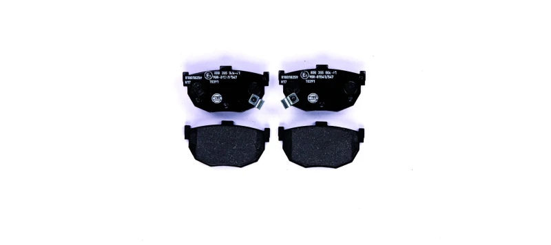 Image of HELLA Brake pad set HELLA 8DB 355 006-411