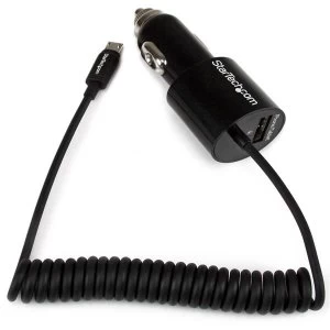 image of Startech Dualport Car Charger USB