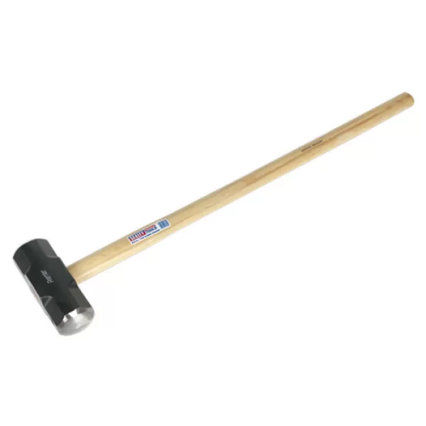 Image of Genuine SEALEY SLH14 Sledge Hammer 14lb Hickory Shaft