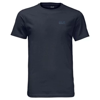 image of Jack Wolfskin Essential T-Shirt - Blue