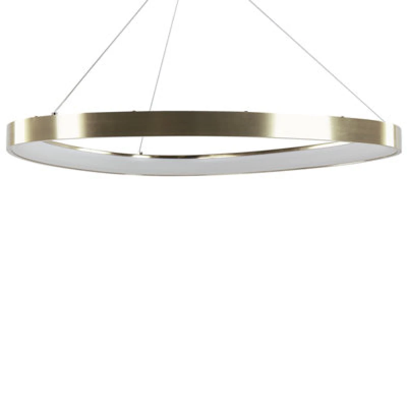 Image of Beliani LED Pendant Lamp Kraburi Metal Gold
