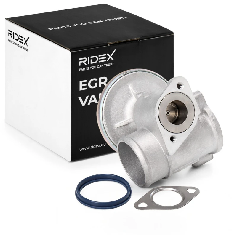 Image of RIDEX 1145E0034 EGR valve Diaphragm Valve, pneumatic, with gasket/seal EGR Valve (1145)