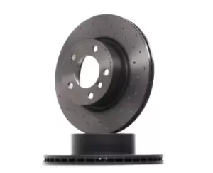 Image of BREMBO Brake disc BMW 09.C114.1X 34116792217 Brake rotor,Brake discs,Brake rotors