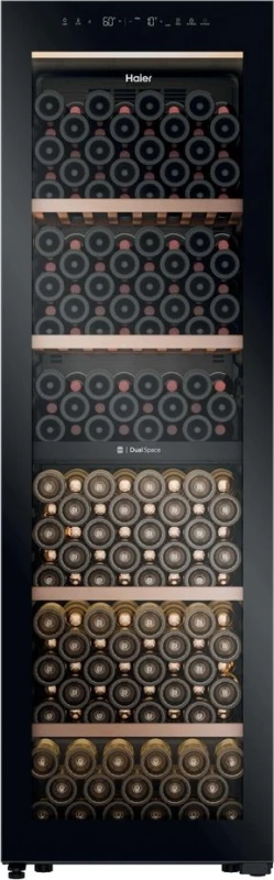 Image of Haier HWS201GDFH1K Wine Cooler - Black - F Rated