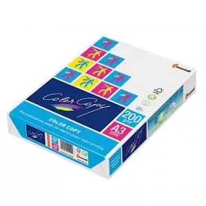 Image of Color Copy Card Paper Premium Super Smooth A3 200gsm FSC White Ref