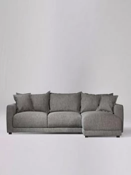 image of Swoon Aurora Fabric Right Hand Corner Sofa - House Weave