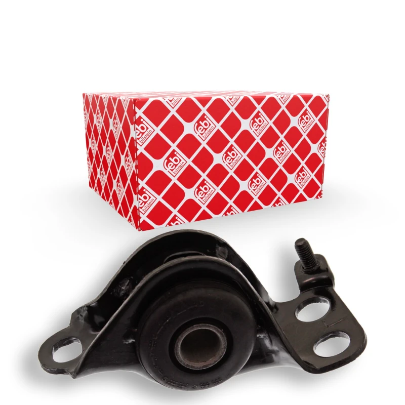Image of FEBI BILSTEIN 42013 Arm Bushes Front Axle Left, Rubber-Metal Mount Control Arm-/Trailing Arm Bush (251)