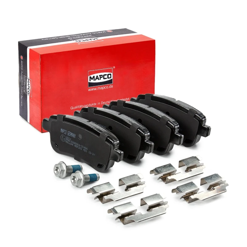 Image of Brake pad set MAPCO 6611