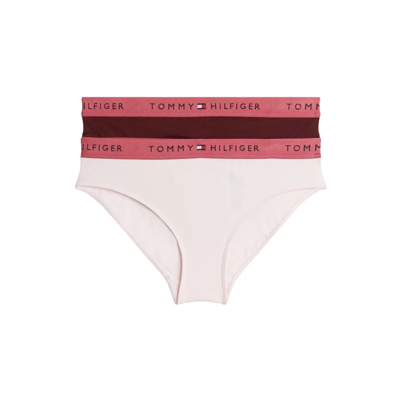 Image of Tommy Hilfiger 2 PK BIKINI Hipster Briefs 8-10Y Multi 61374799175