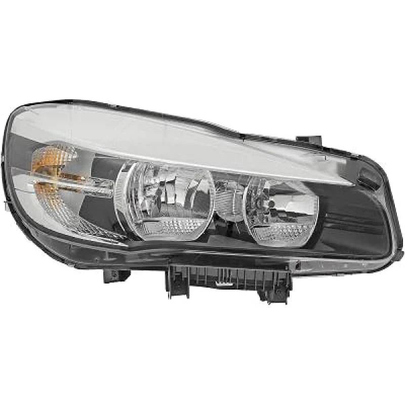 Image of DIEDERICHS 1240080 Headlights Priority Parts H7/H7, Right, with motor for headlamp levelling, LED Headlight (259)