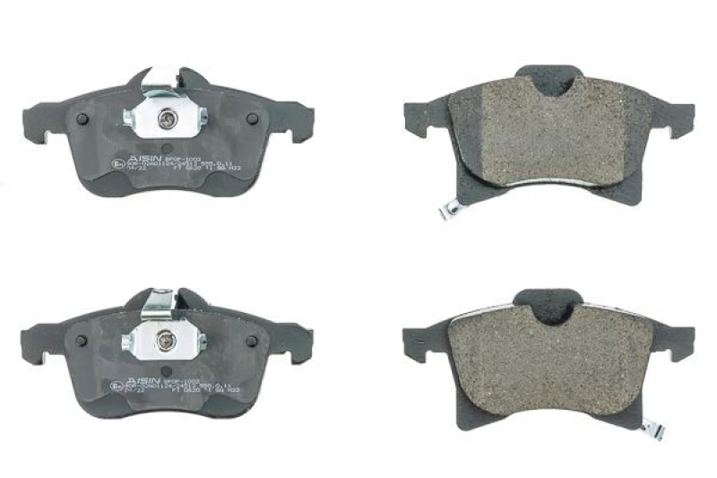 Image of AISIN Brake pad set AISIN BPOP-1002