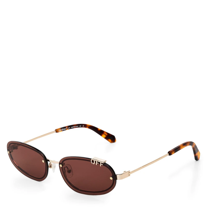 Image of Off White Off Miami Sun 99 Gold - Brown unisex One Size