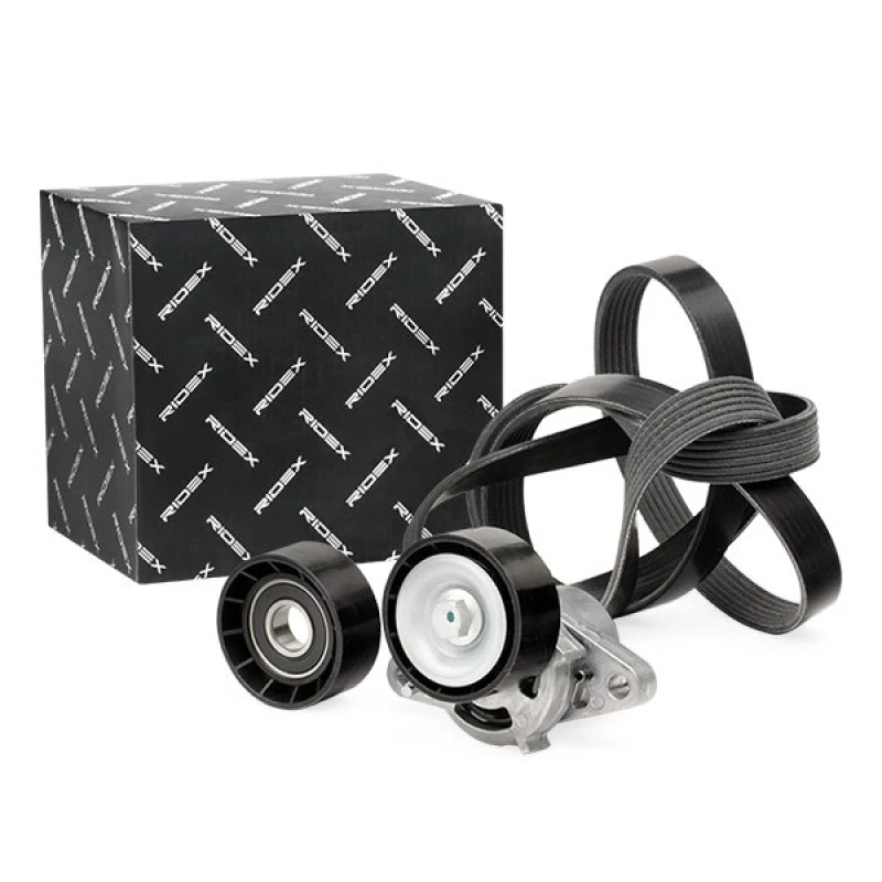 Image of RIDEX 542R0082 V-ribbed belt set V-Ribbed Belt Set (542)