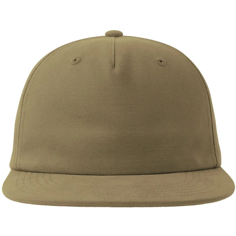 Image of Atlantis Atlantis Men Cruz 5 Panel Snapback Cap in Olive Olive One Size Male 5063527553294
