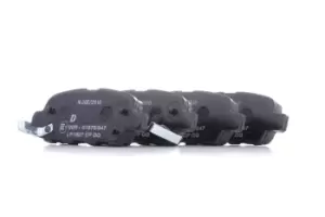 Image of DELPHI Brake pad set LP1807 Brake pads,Brake pad set, disc brake RENAULT,NISSAN,SUZUKI,KOLEOS (HY_),Qashqai / Qashqai +2 I (J10, NJ10),X-TRAIL (T30)