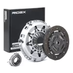 Image of RIDEX Clutch 479C0913 Clutch Kit TOYOTA,Yaris Schragheck (_P9_)